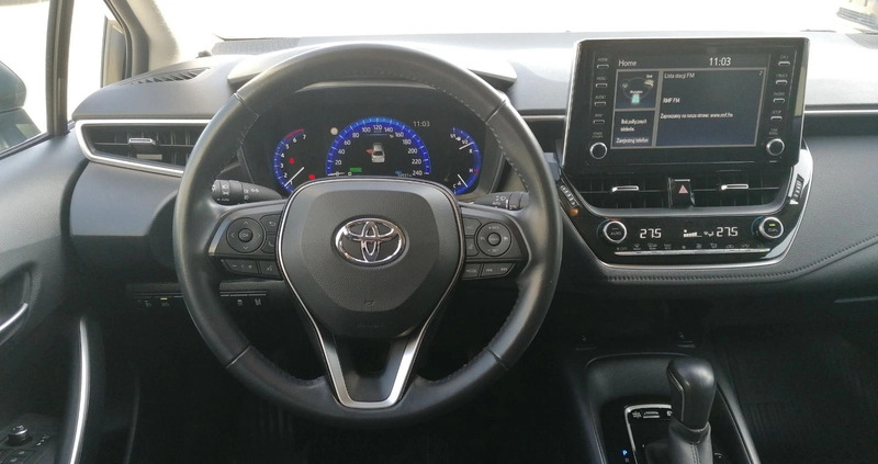 Toyota Corolla cena 98900 przebieg: 34921, rok produkcji 2021 z Grudziądz małe 211
